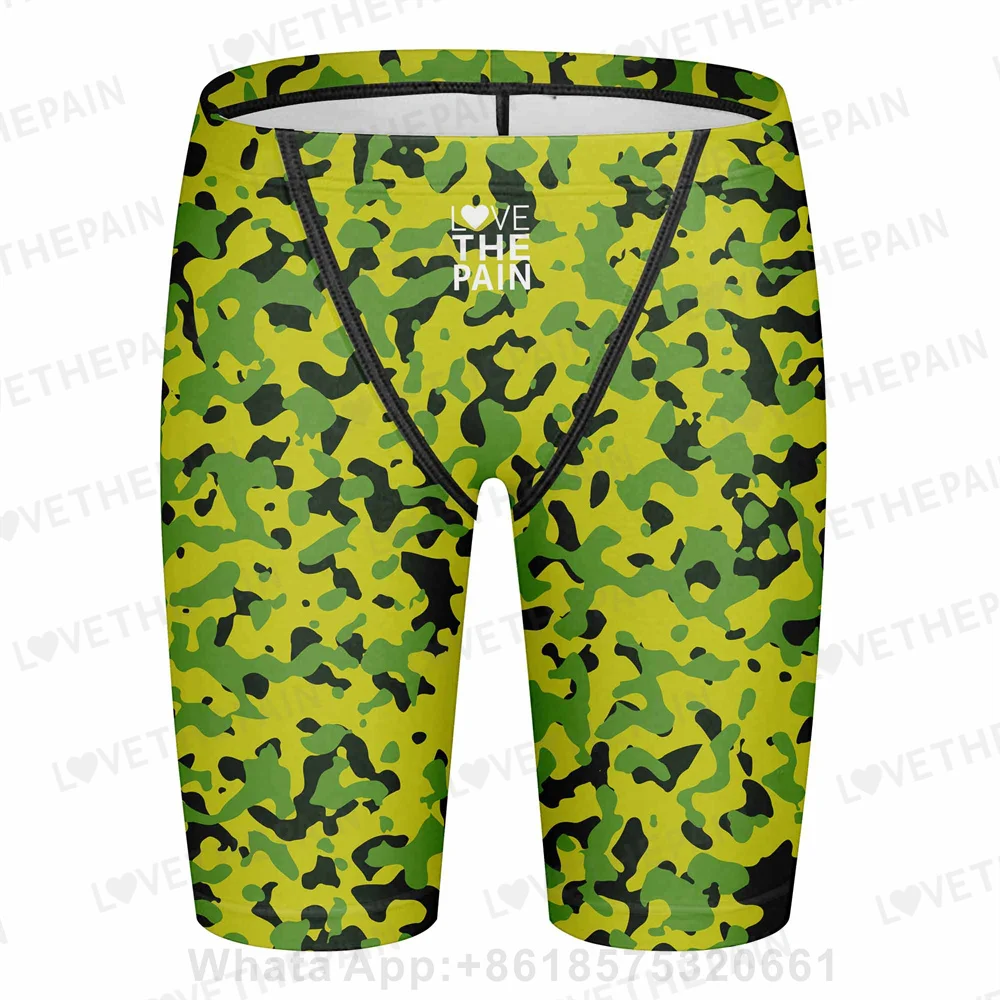 Men's Swimming Trunks Professional Japan Swim Trunks Beach Shorts Quick Dry Uv Surf Swimming Pantalones Jammer Swimsuit