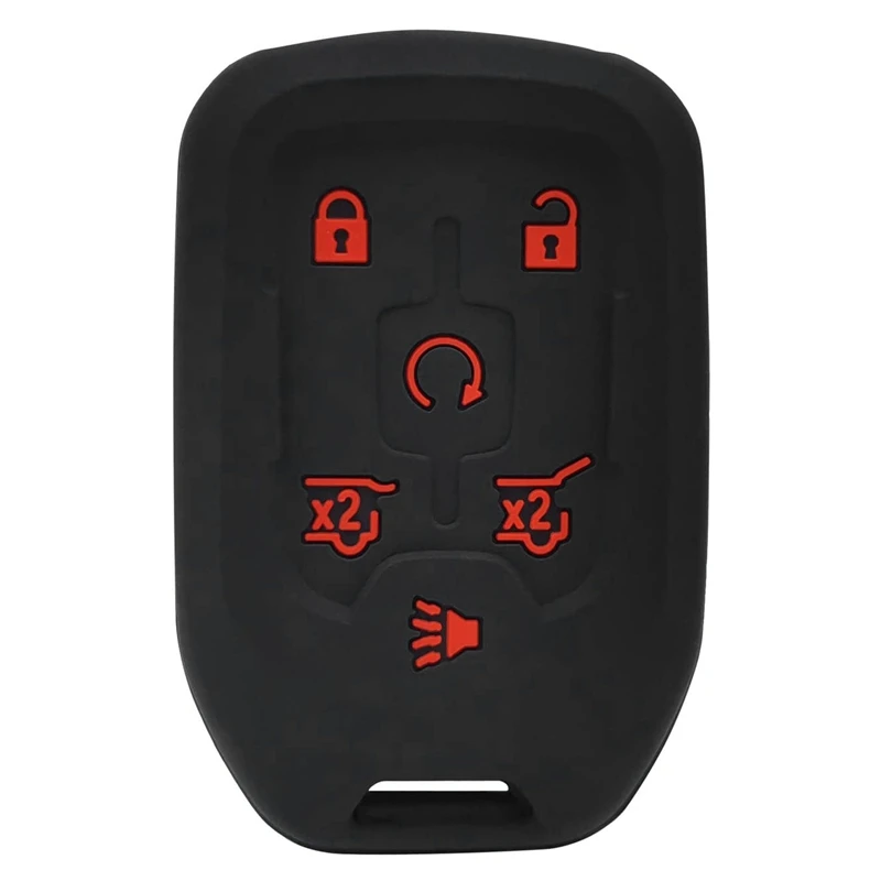 2 шт. 6 кнопок брелок с дистанционным управлением чехол без ключа для Chevrolet Tahoe Suburban