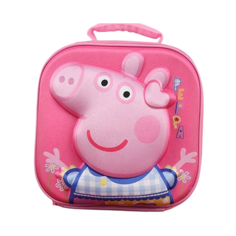 

Peppa Pig Anime Cute Cartoon Cosmetic Bag Fashion Casual Large Capacity Three-dimensional Storage Bag Cosmetic Bag Birthday Gift