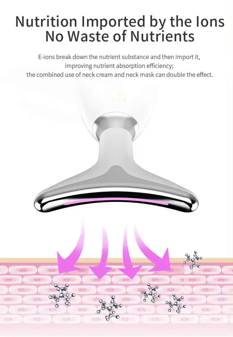 EMS вибрационный лифтинг шеи косметическое устройство инструменты для красоты
