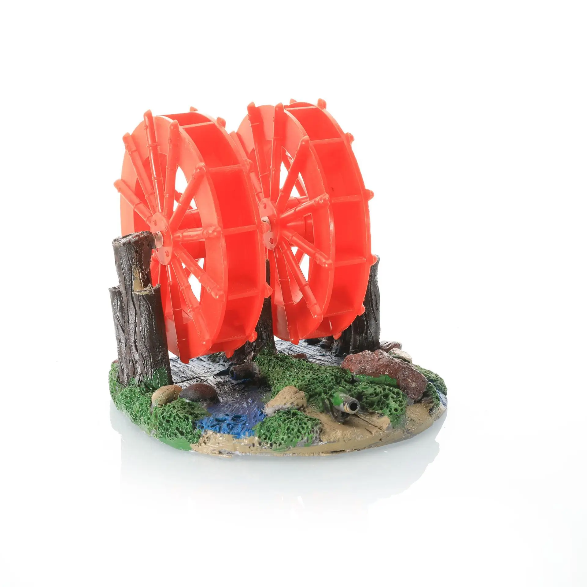 Декоративное колесо ветряной мельницы для аквариума украшения из смолы товары
