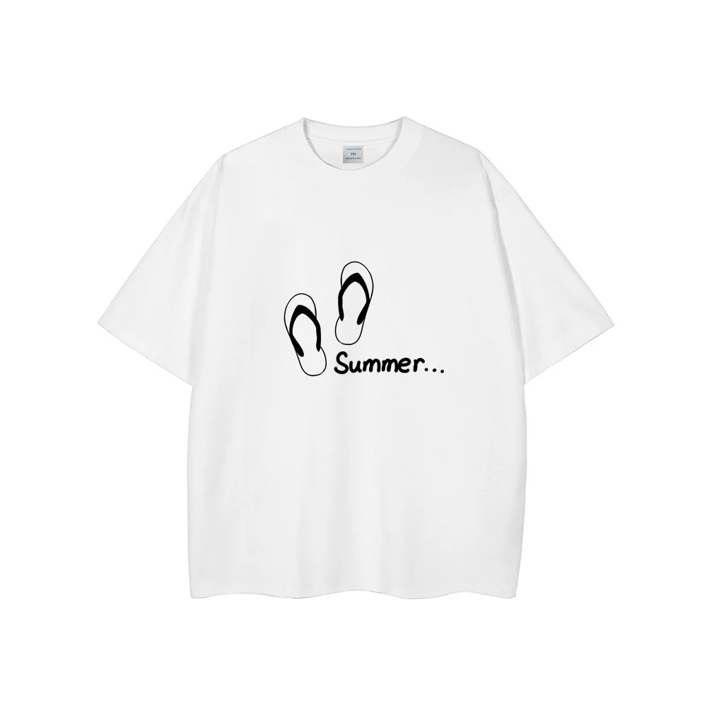 Рисунок 4 - Футболка с принтом тапочек для мужчин и женщин