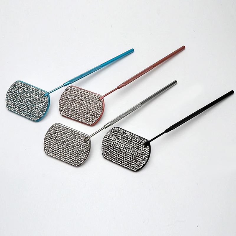 Увеличительное зеркало с большой длинной ручкой многофункциональное для