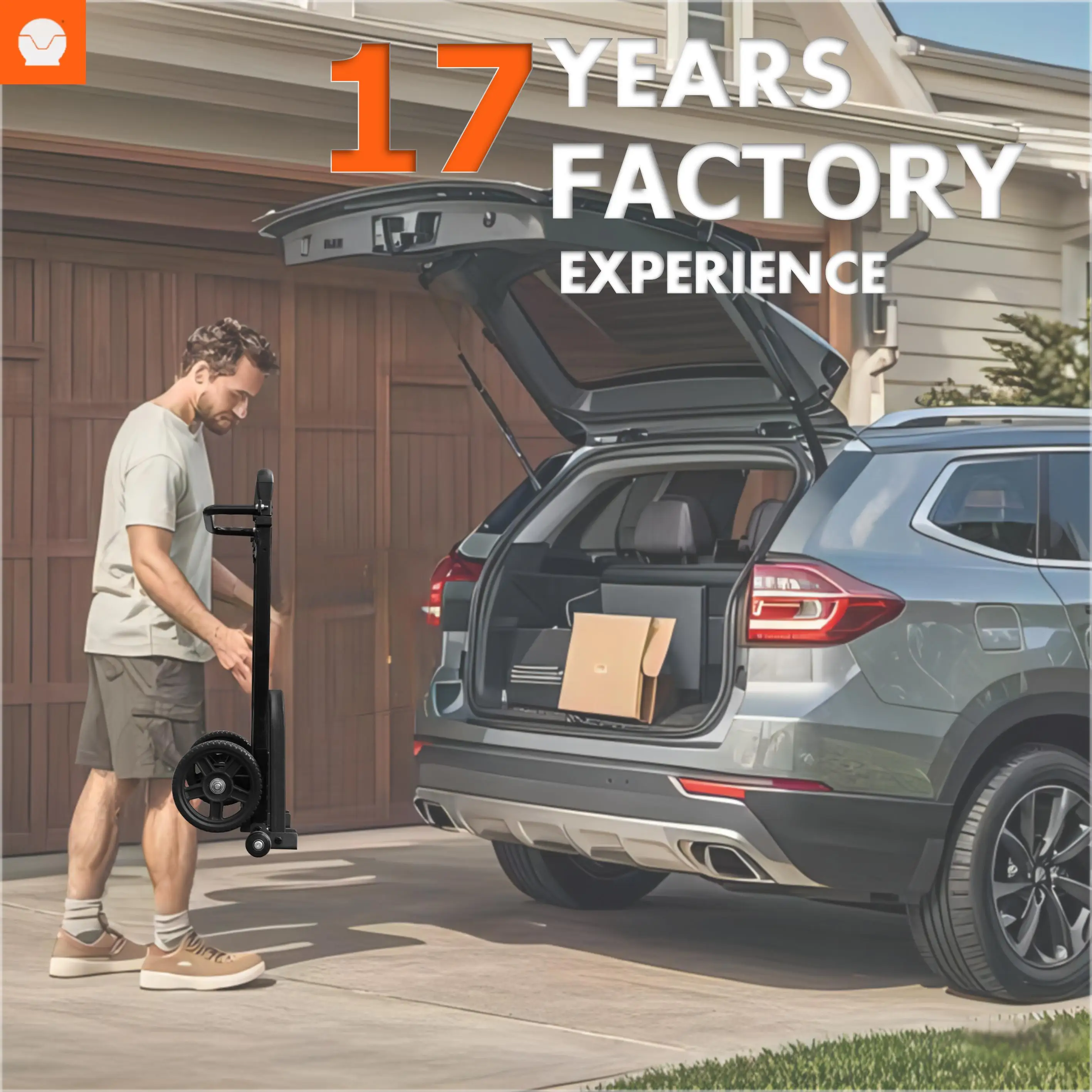 Алюминиевая складная тележка Tianyu складные ручные грузовики для покупок с