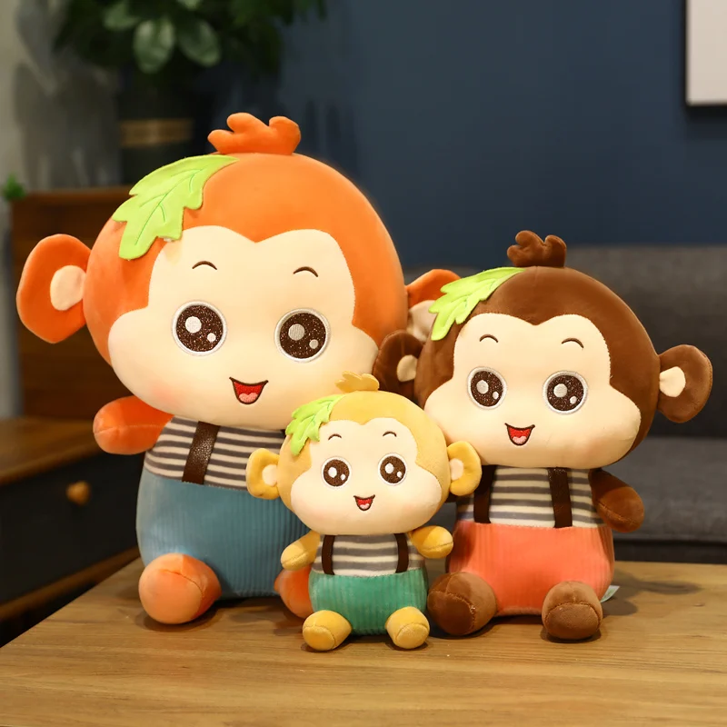 

Высококачественная Милая обезьяна 23-65 см, плюшевая игрушка, милая кукла-животное, набивная кукла для ребенка, девушки, сына, хороший сюрприз,...