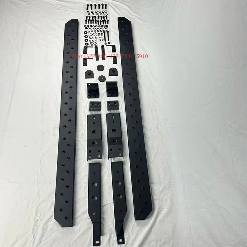 2 шт. алюминиевых подножек для Jiny JB74 2018-2026 годов выпуска, 3D5D, с креплениями и боковыми ступенями. (art.: 3920dcfcb4917) - 3920dcfcb4917