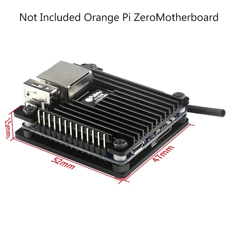 Защитный корпус для Orange Pi Zero из алюминия