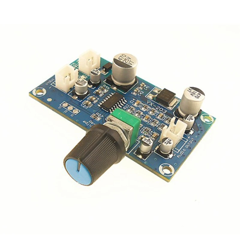 

PT2399 Microphone Reverberation Board Effect Super M65831 Mono Amplifier Preamp Reverb DC Single Power Supply