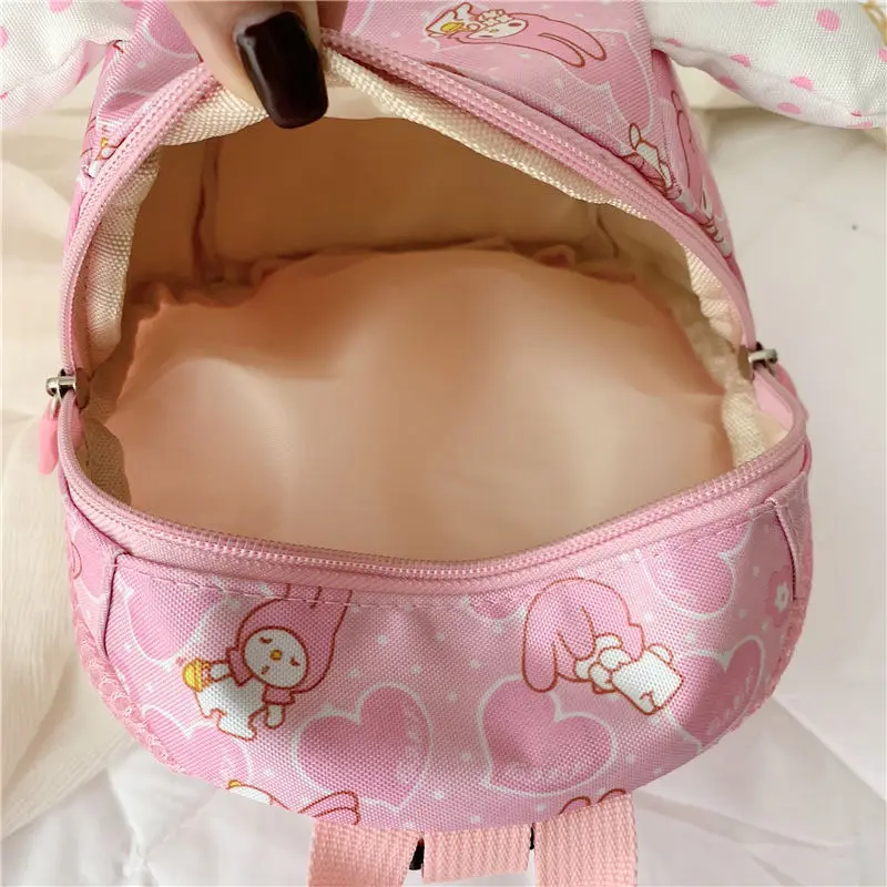 Melody Small Backpack Children's Backpack Cute Cartoon Toon Toddler 1-3-5 Years Old Boy Girl Baby Mini Anti-Lost Small Bookbag