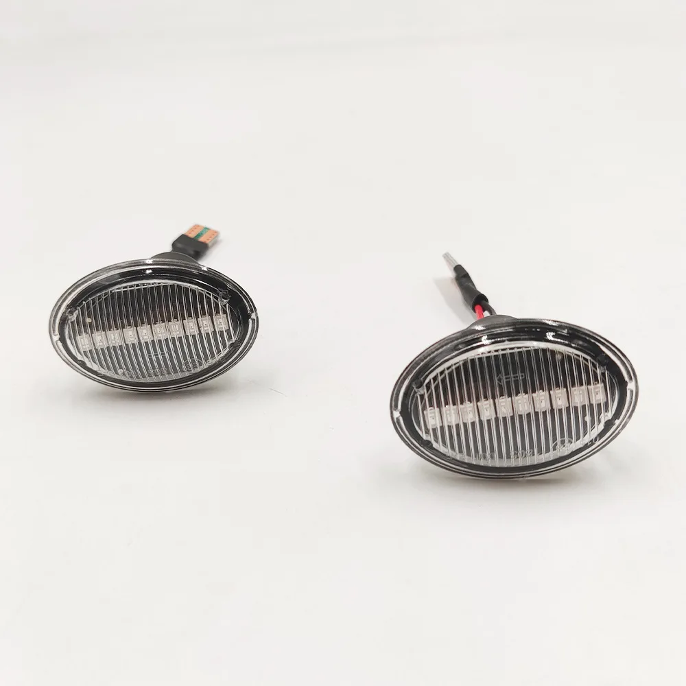 For 11-20 FIAT 500 500C Flowing Vane Lights Side Turn Fender