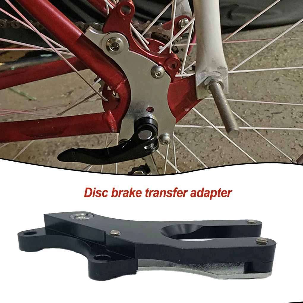 

Mountain Bicycle Disc Brake Adapter Portable Professional Detachable Braking Converter Alloy Accessories with Installing Screws