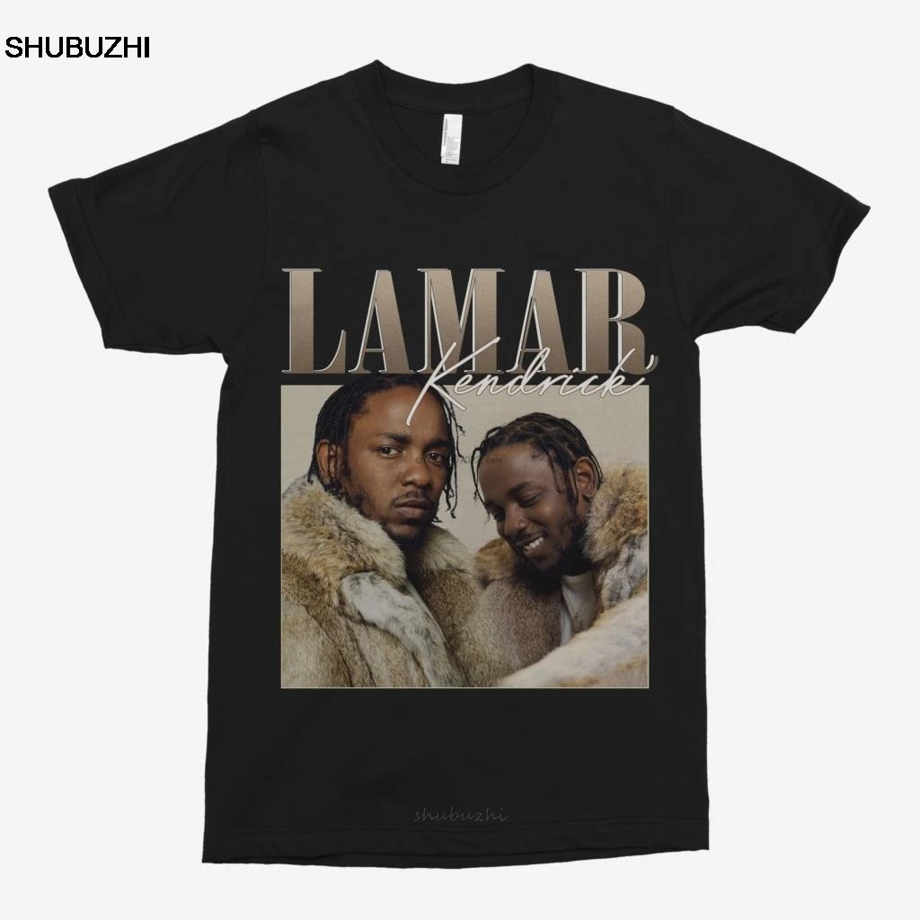 

Kendrick Lamar 90s Vintage Black T-Shirt men t shirt cotton tshirt men summer fashion t-shirt euro size