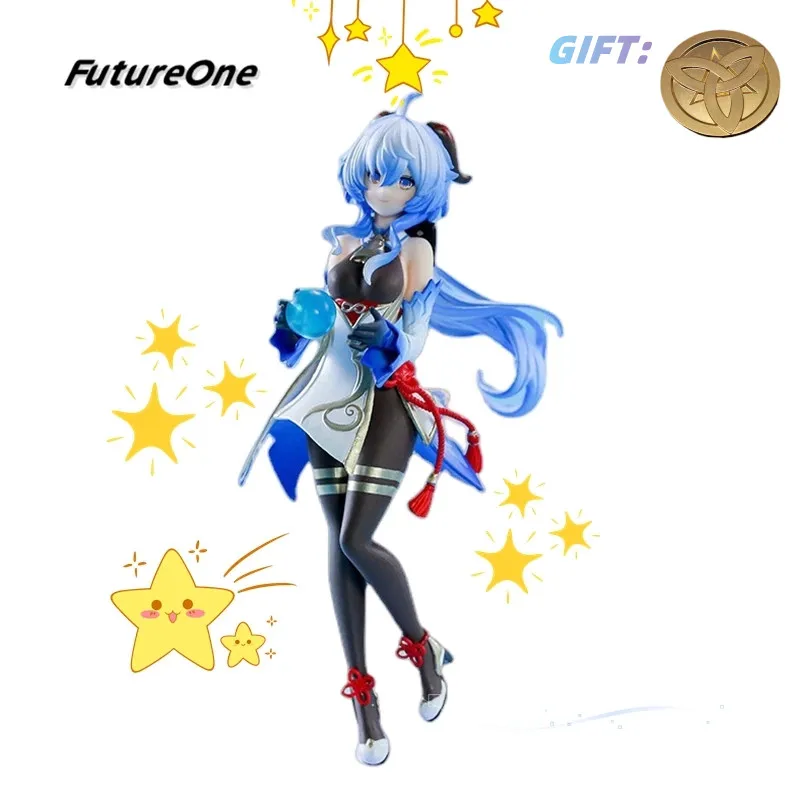 

22cm Ganyu Genshin Impact Anime Figure Ganyu Plenilune Gaze Action Figure Keqing/Paimon/Klee Figurine Collection Model Doll Toys