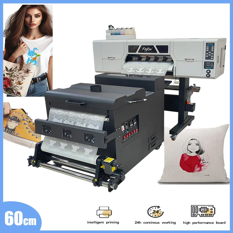 Быстрая доставка DTF принтер 60 см высокая скорость печати xp600 * 2 Fayon высокое