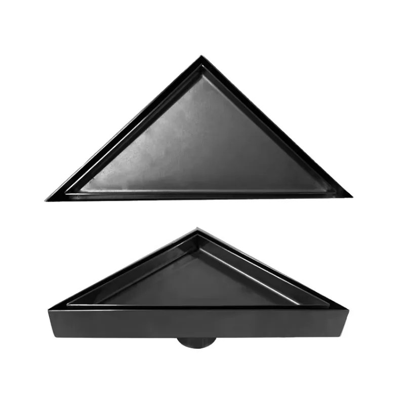 SUS 304 316 угловой для кухни ванной комнаты треугольный дренажный канал воды с