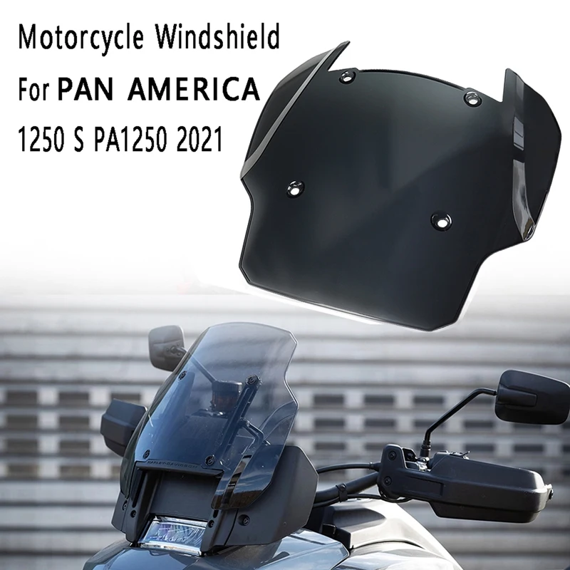 Motorcycle Windshield Front Screen Windscreen Deflector For PAN AMERICA 1250 S PA1250 2021