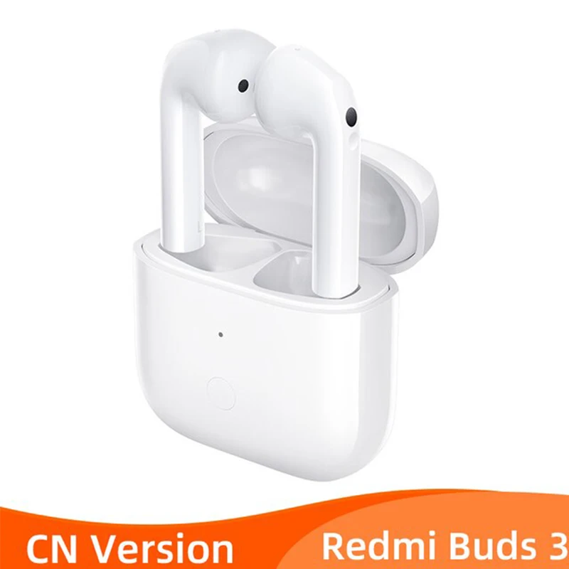 

Xiaomi Redmi Buds 3 TWS Wireless Headphones Dual Mic Noise Cancellation Bluetooth Earbuds QCC 3040 Chip AptX Adpative Earphones