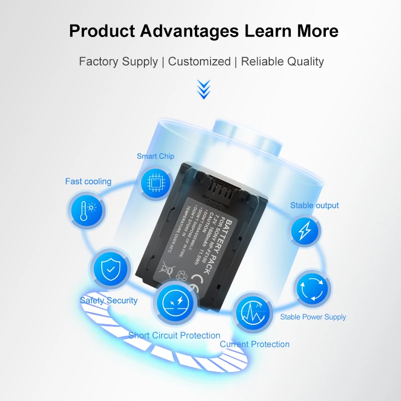 NP-FZ100 FZ100 аккумулятор для S ony Digital Came ra ILCE-9 A7RIII A7r3 A9 7RM 3 Аккумуляторный