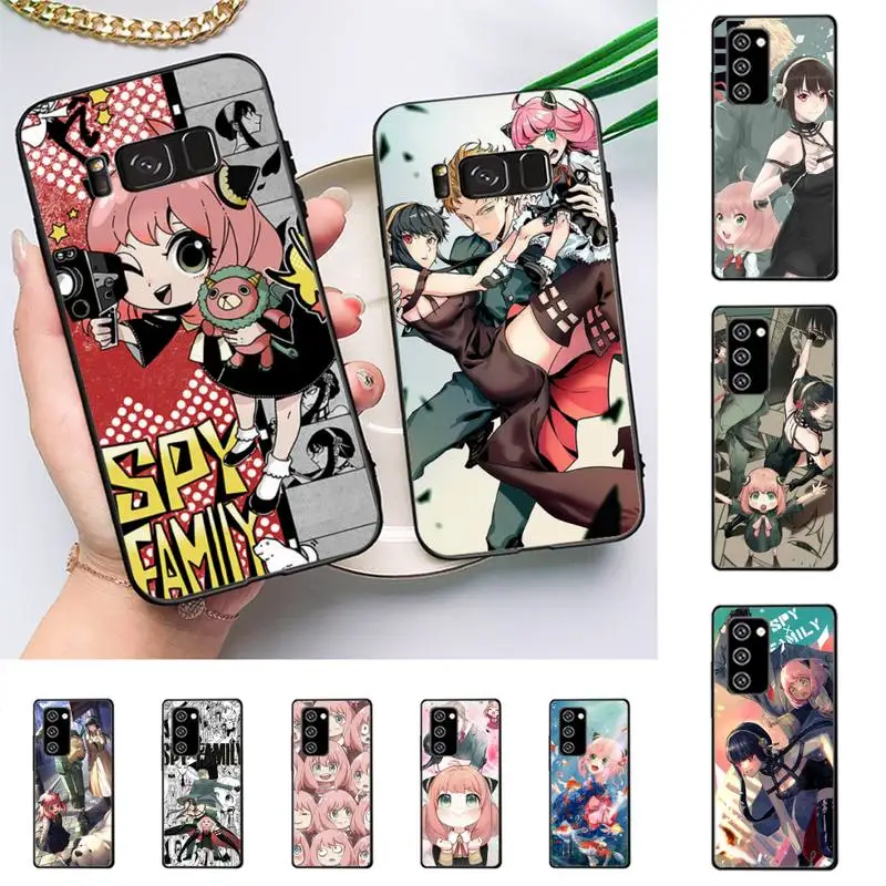 

Spy X Family Anime Phone Case for Samsung J 2 3 4 5 6 7 8 prime plus 2018 2017 2016 core