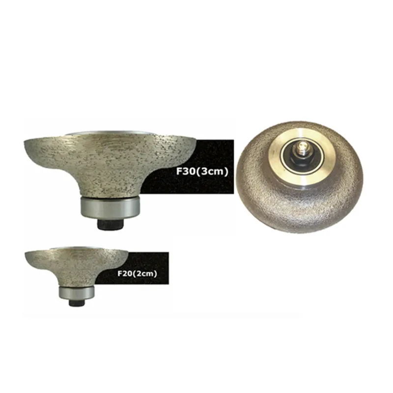 

Алмазные фрезы серии F для гранита, мрамора