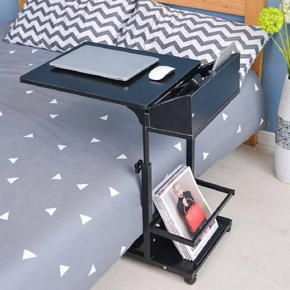 

Portable Laptop Table Stand Lap Sofa Bed Tray Folding Computer Desk With Storage