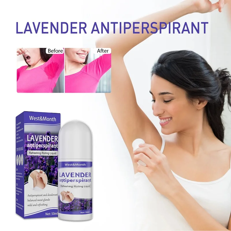 

Sdotter Lavender Antiperspirant Roll-on Antiperspirant Deodorant Clinical Strength Hyperhidrosis Treatment Reduces Armpit Sweat