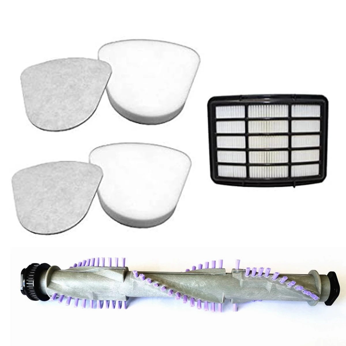 

Roll Brush Filter Kit for Shark Navigator Lift Away NV350 NV351 NV356 Sponge Air Filters Felt Air Filters Roller Brush