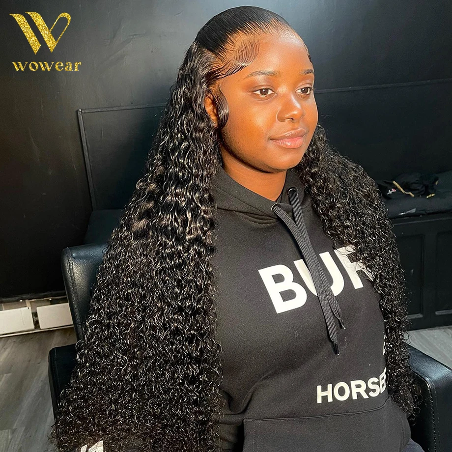 Парик на сетке спереди с волнистыми кружевами 4x4 5x5 парик 13x4 13x6 Hd al 360 вьющиеся