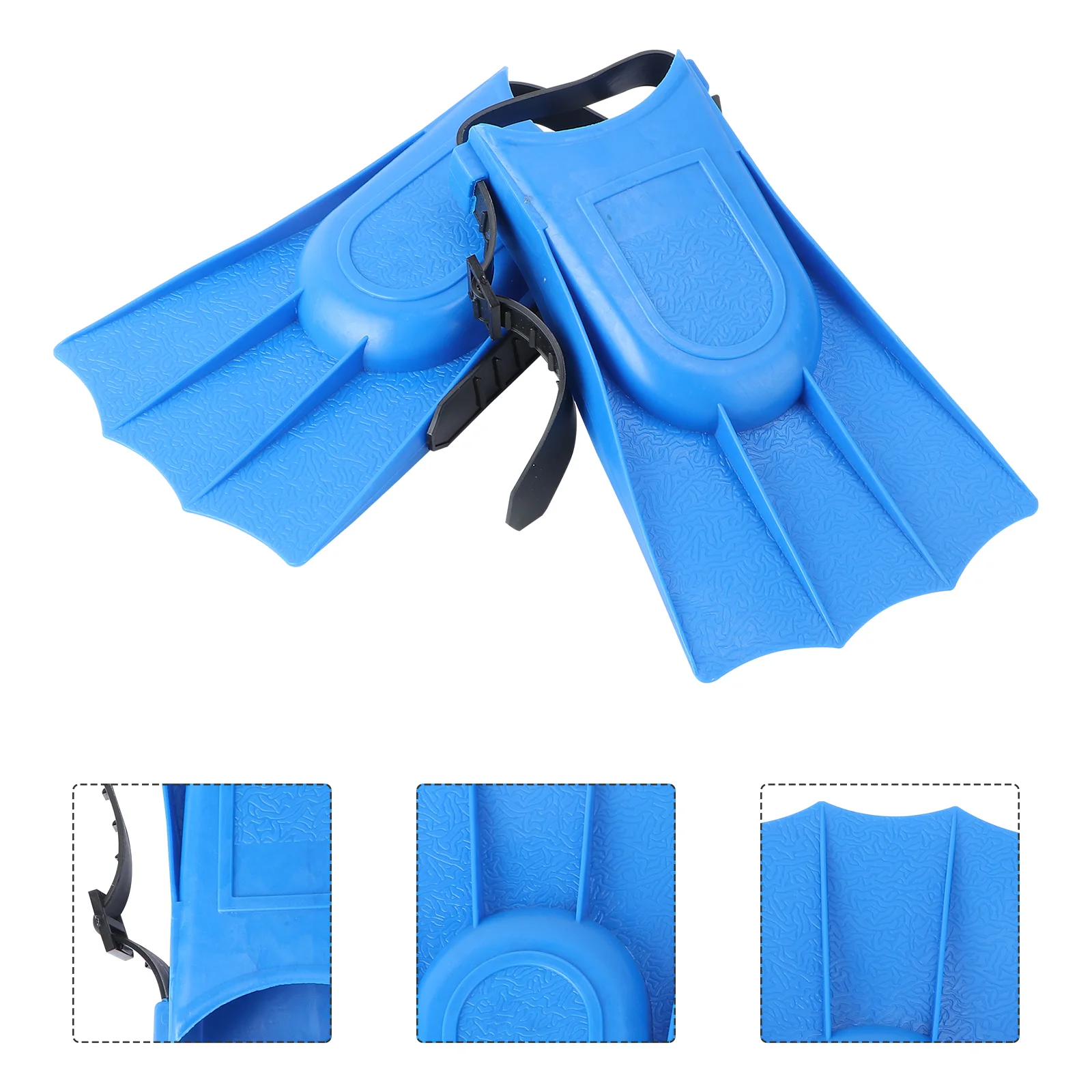 

Kids Adjustable Flippers Fins Swimming Diving Learning Tools (Blue) Supplies