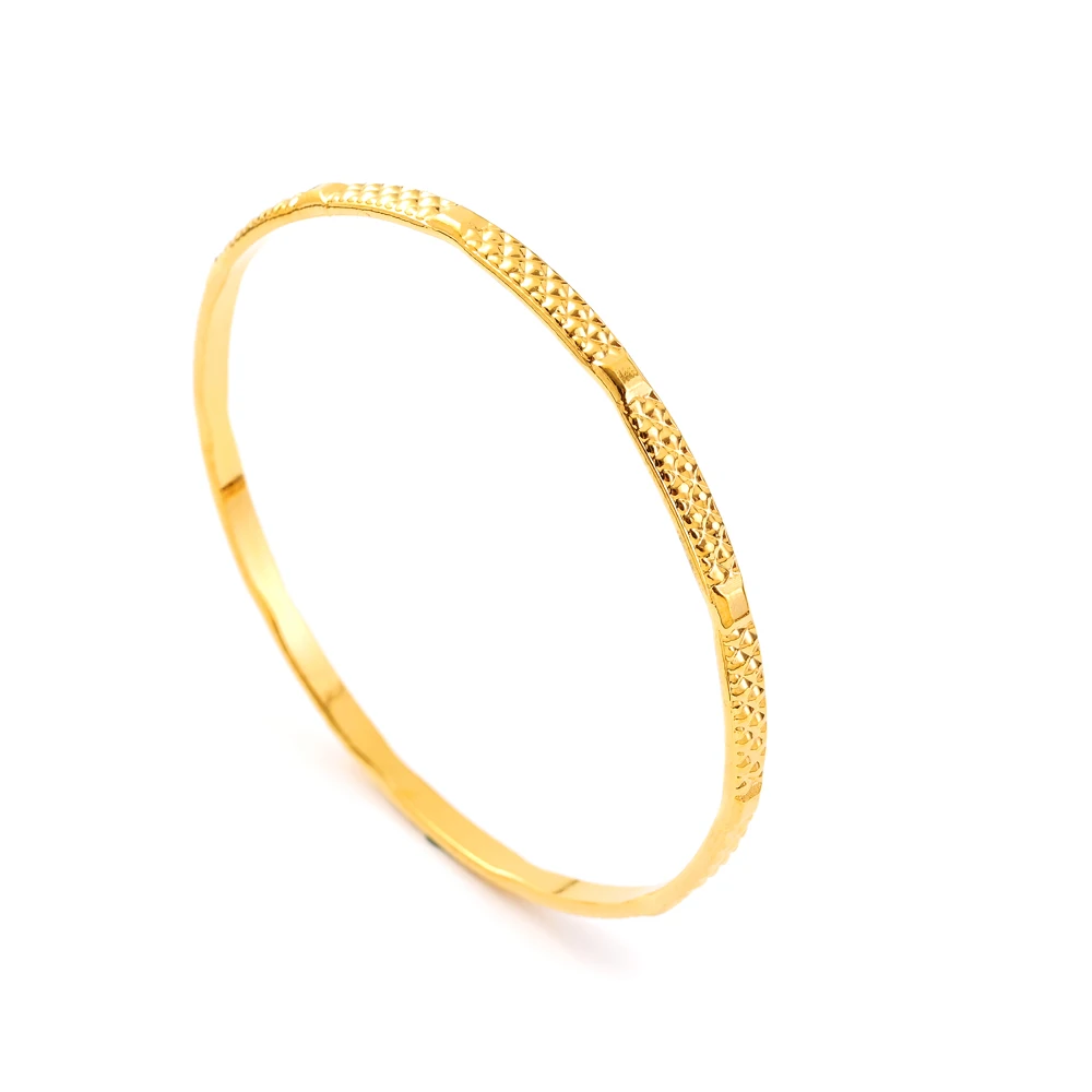 Золотые браслеты 68 мм эфиопская мода золотые для женщин Африканский Свадебный