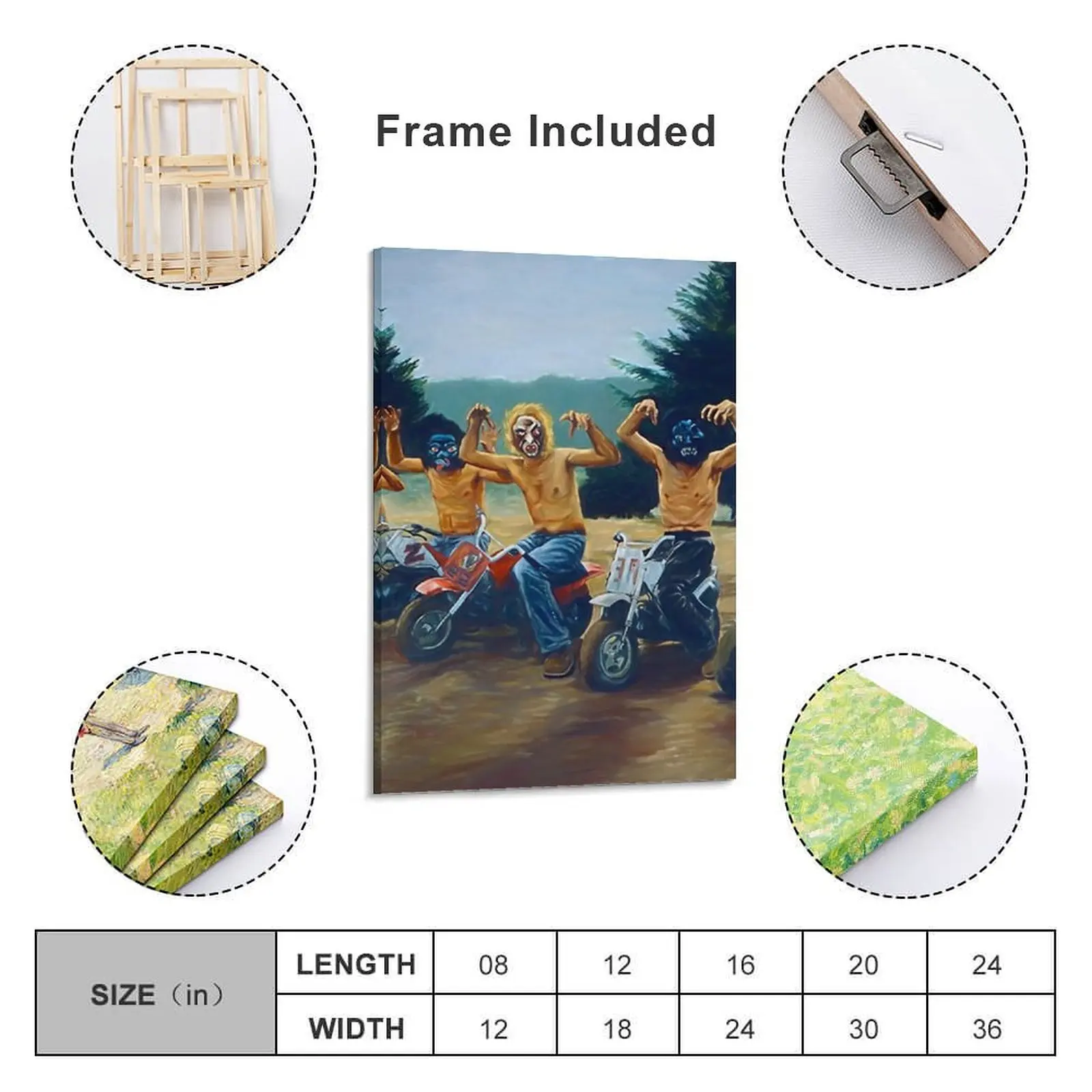 Картина из Королевских Тунбах Холст украшения дома Декоративная картина для