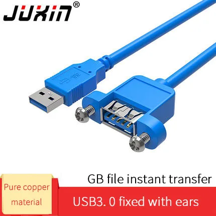 Удлинительный кабель с ушками из чистой меди USB 3 0 штекер-гнездо может быть