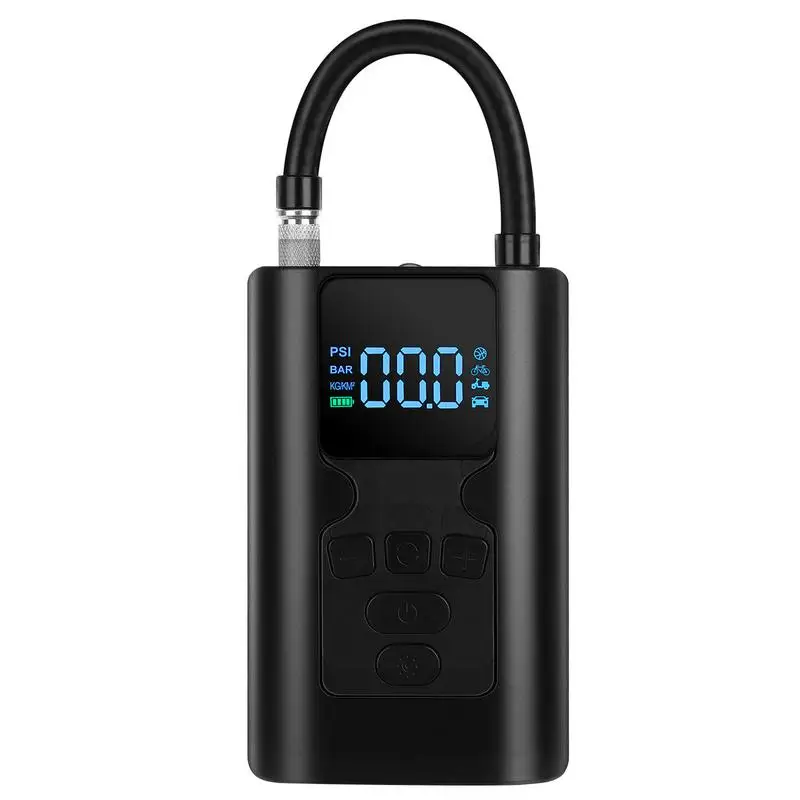 

Portable Tire Inflator For Car Portable Air Compressor Battery Operated 150PSI Auto Shut-Off Air Pump For Car Bike Ball