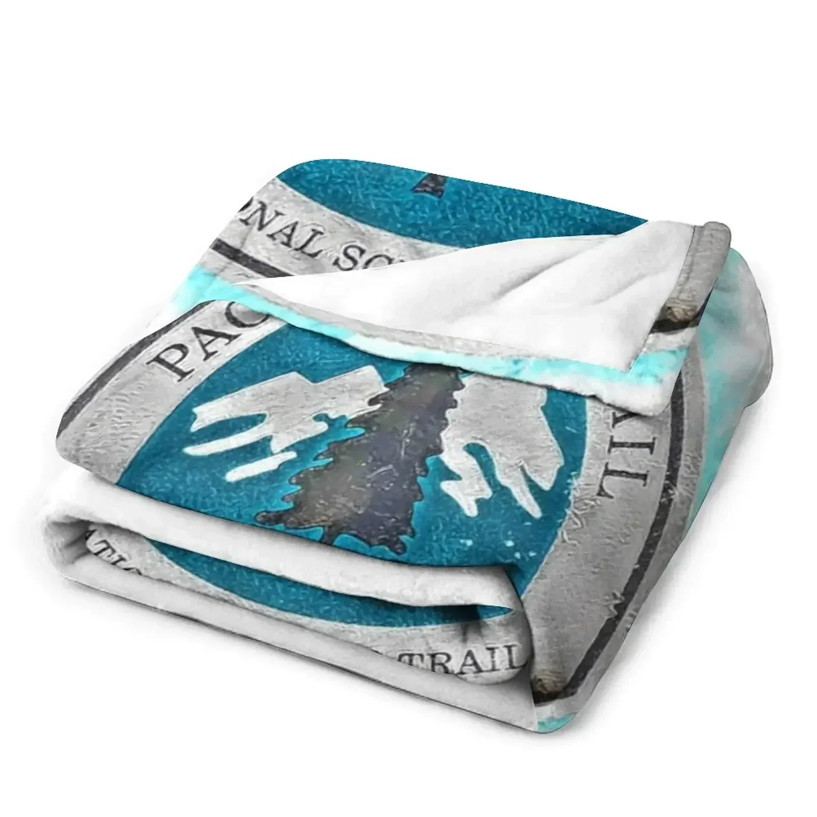 Pacific Crest Trail - PCT Marker Throw Blanket halloween Thermal Baby Soft Plaid Blankets