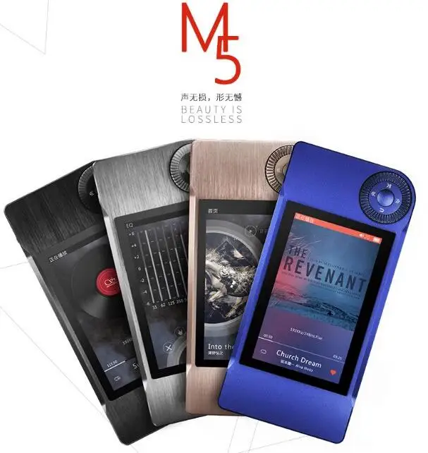 

Портативный музыкальный проигрыватель Shanling M5 AK4490 AD8610 DSD без потерь