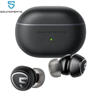 soundpeats mini pro hybrid active noise cancelling wireless earbuds bluetooth 5 2 headphones with anc qcc3040 aptx adaptive