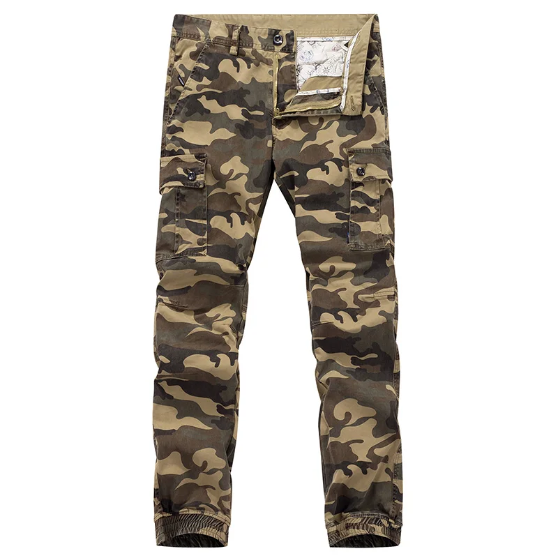 

Брюки-карго мужские камуфляжные, с лентой, 38 дюймов