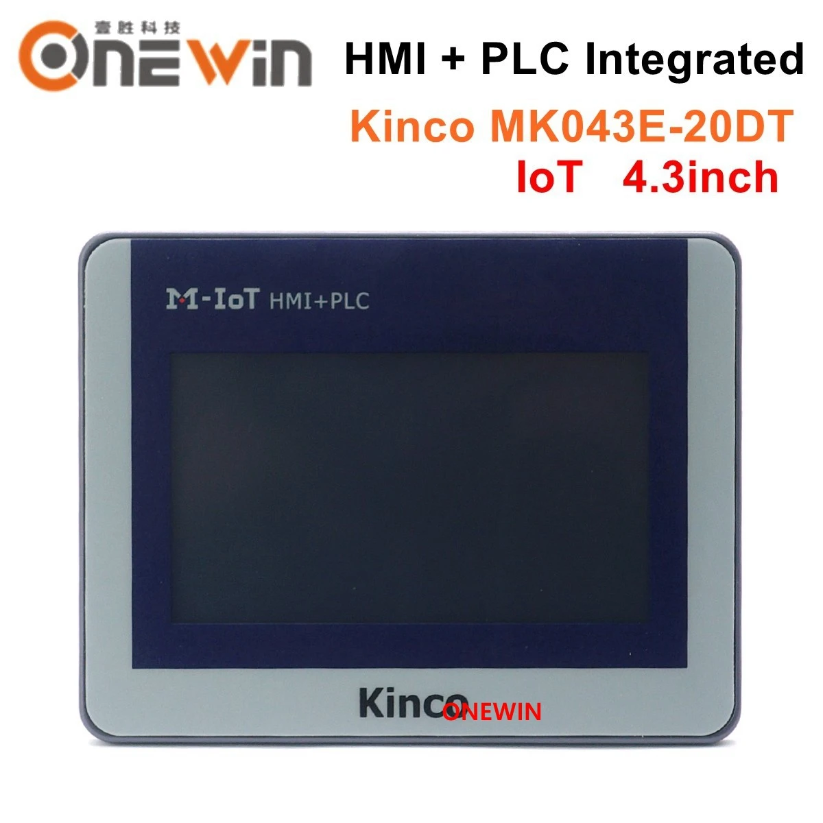 Kinco IoT MK043E-20DT HMI PLC все в одном 4,3 дюймовый сенсорный экран с программируемым контроллером, интегрированная панель с поддержкой дистанционного управления