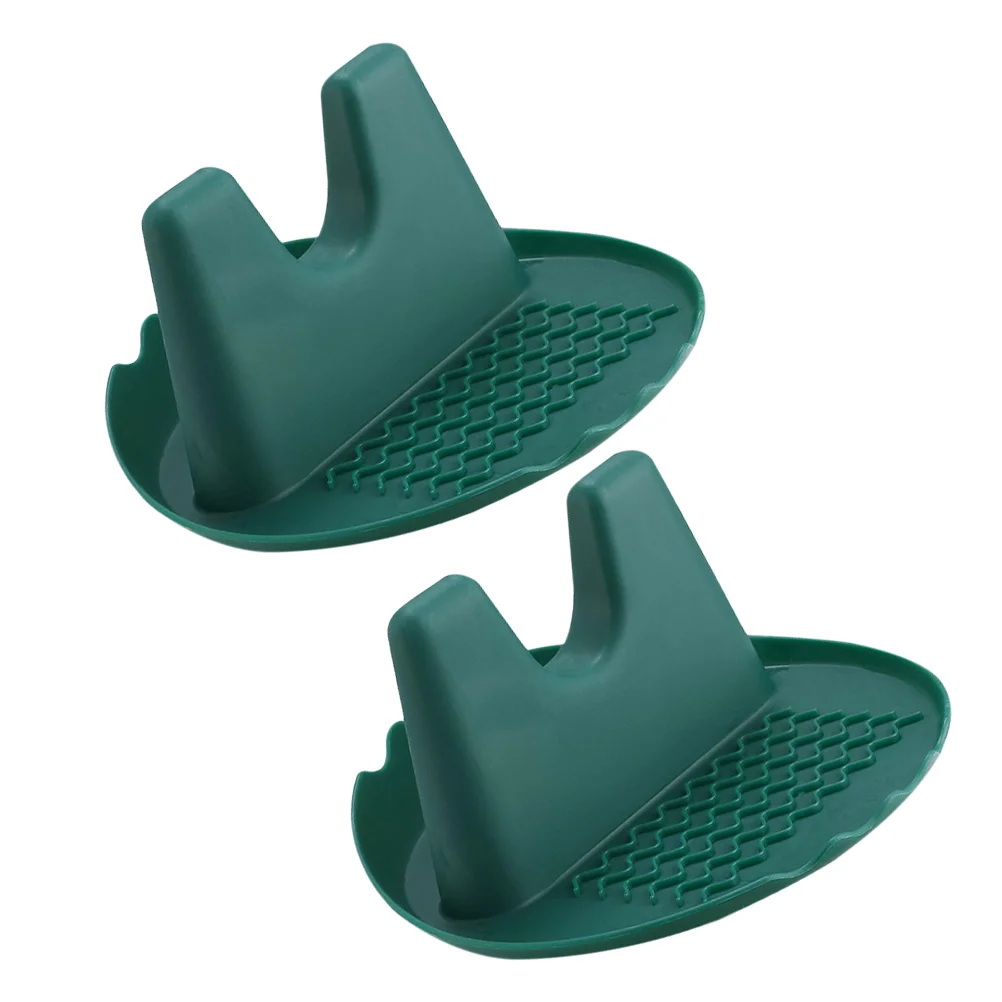 

2 Pcs Lid Rack Countertop Spoons Bracket Home Kitchen Shelves Cutlery Organizer Cabinet Shelf Pot Cover Storage Spatula
