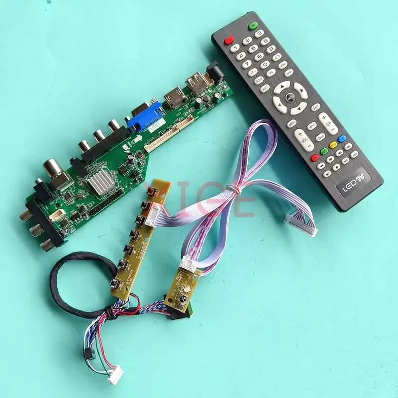 Плата контроллера драйвера для B121EW09 V.0 V.1 Kit DIY 40-контактный LVDS 1280x800 матрица