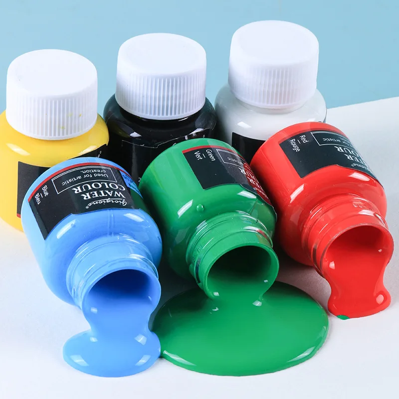 

6-color Paint Set 25ml Acrylic Watercolor Gouache Textile Glass Advertising DIY Graffiti Paint Art Supplies