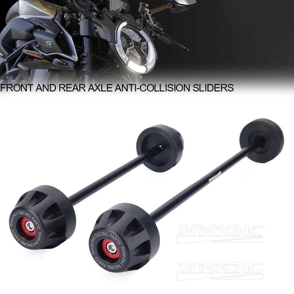 

For MV Agusta Brutale 1000RS 2021-2023 Motorcycle Front Rear Wheel Axle Brutale1000 RS 2022 Protector Slider Accessories