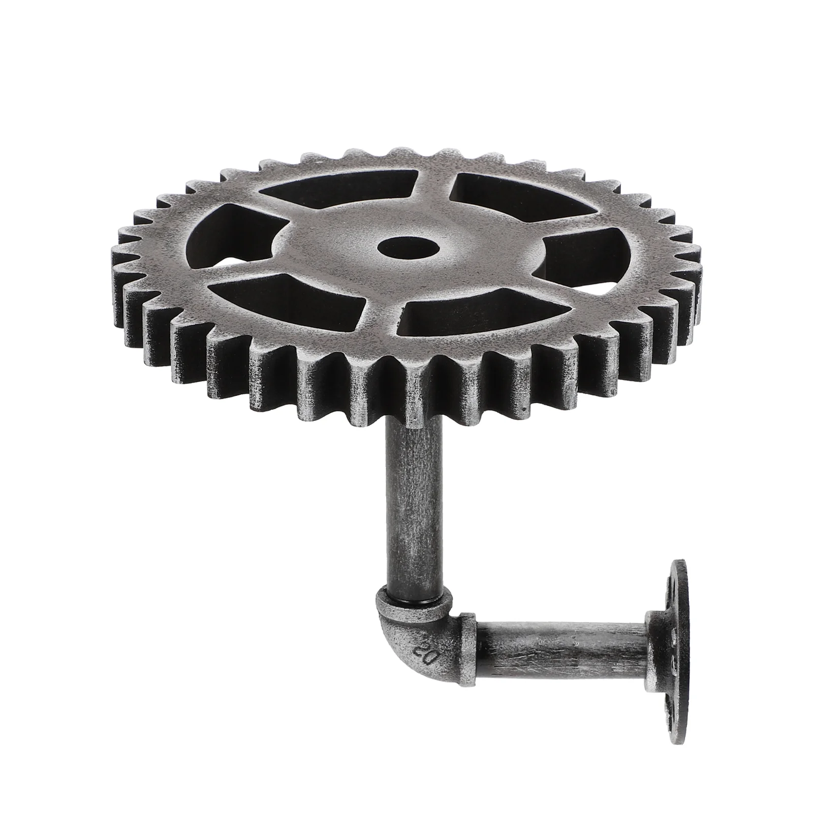 

1pc Flower Pot Rack Farmhouse Floating Shelf Wall Mounted Floating Shelf Diy Pipe Shelf Brackets