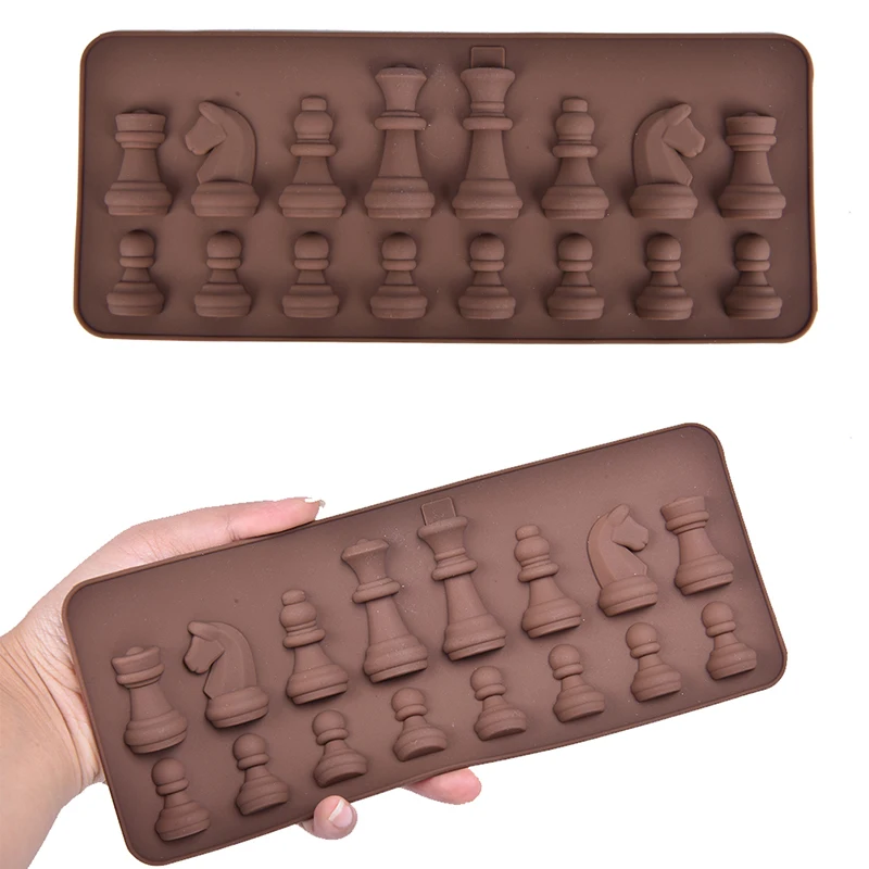 

1PC New Chess Silicone Chocolate Molds DIY Cake Decorating Kitchen Cooking Tools