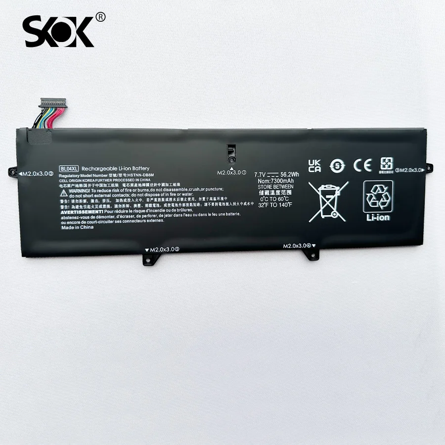 Аккумулятор BL04XL для ноутбука совместимый с HP EliteBook X360 1040 G5 G6 Series BL04056XL