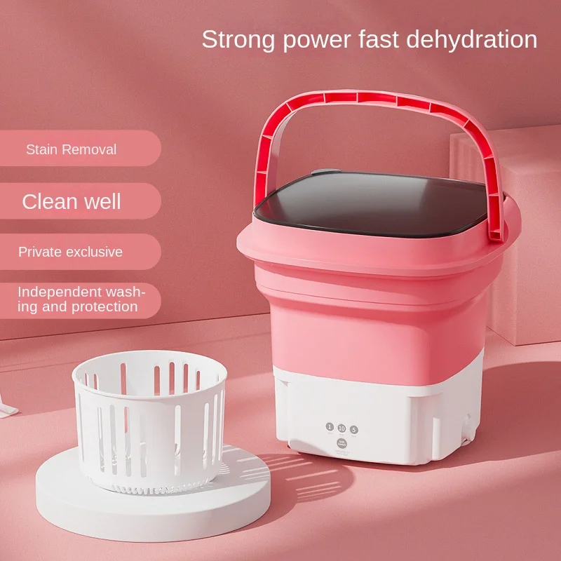 

2023 Folding Washing Machine Portable Washing Machine Dual-purpose Touch Washing Machine Baby Clothes Folding Washing Machine