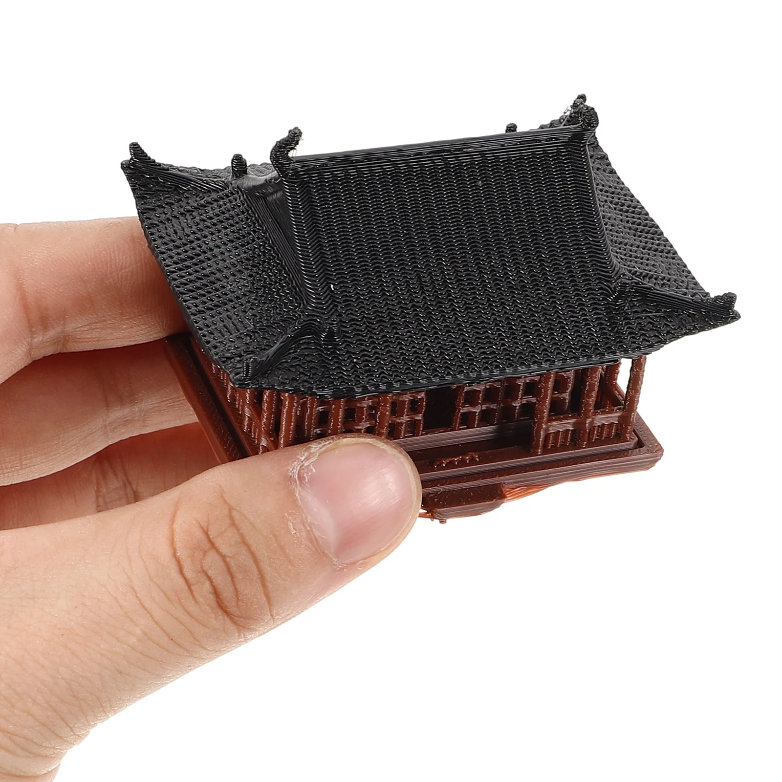 Украшения павильона мини-аквариум пейзаж китайский стиль миниатюрная японская