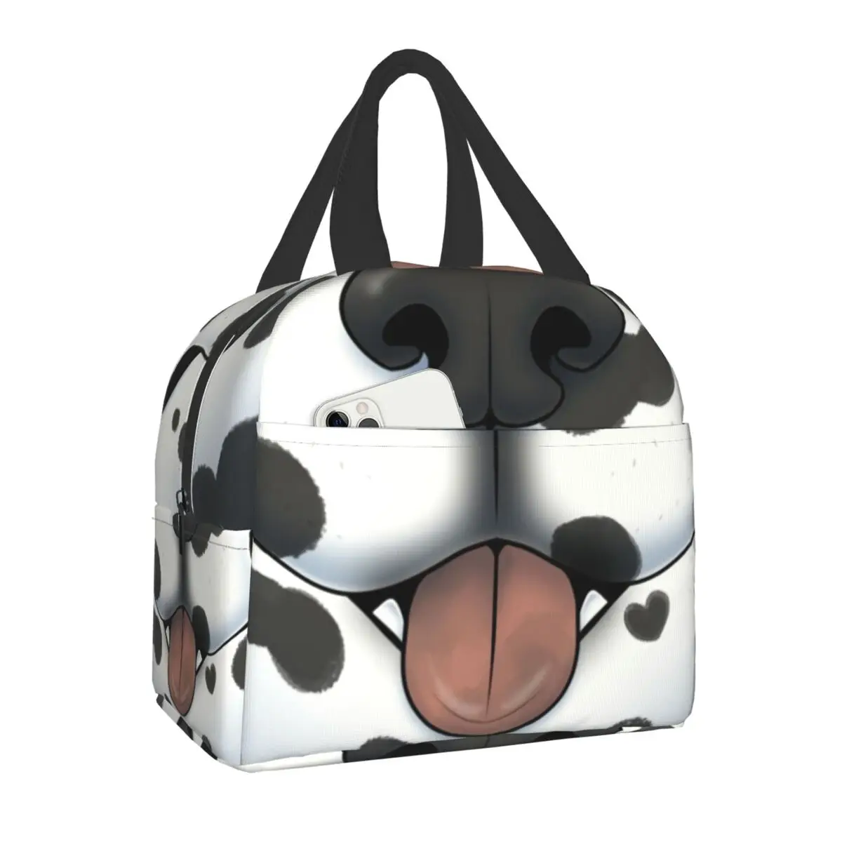 

Dalmatian Dog Custom Design For Insulated Lunch Bags for Outdoor Picnic Dog Puppy Pup Dalmatian Animal Resuable Lunch Box