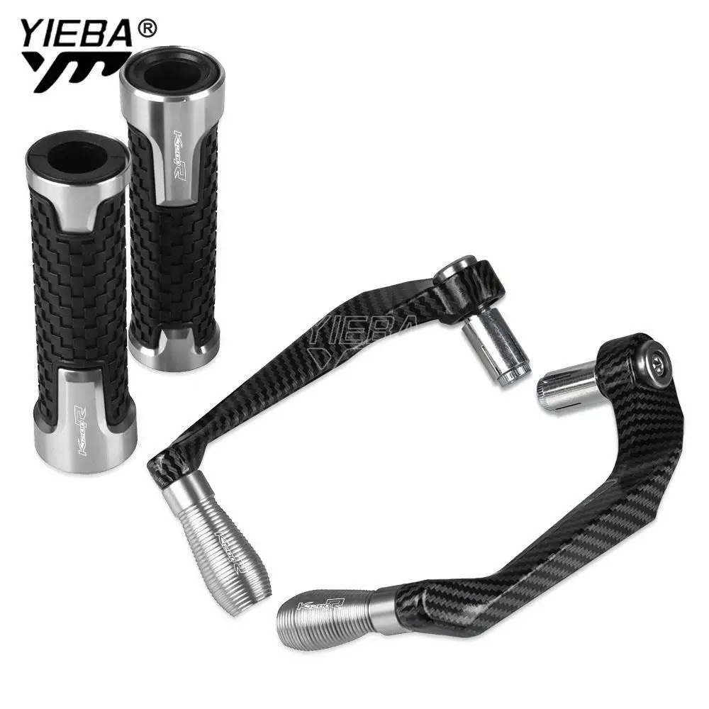 

Motorcycle Handlebar Aluminum Grips Handle Bar and Brake Clutch Lever Guard Protection For BMW K1200 R K1200RSPORT 2005-2008