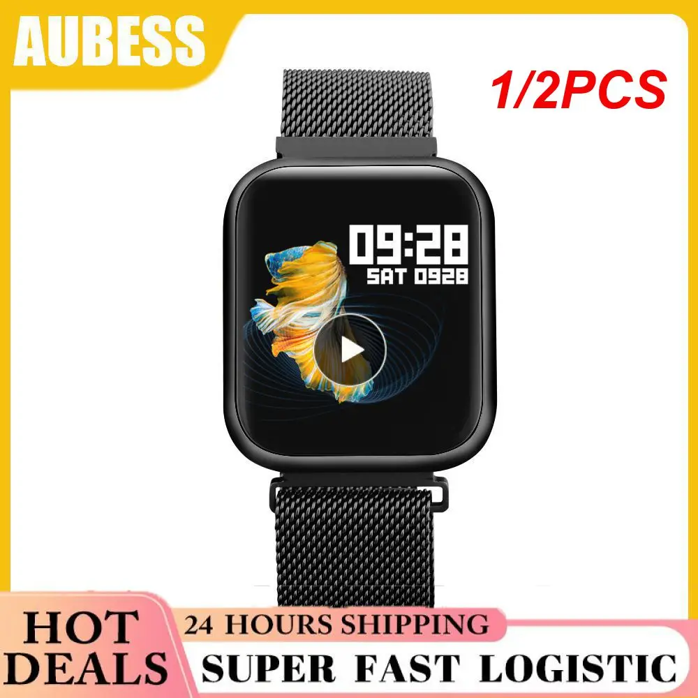 

1/2PCS Soft Transparent Protective Film Guard For ESEED lauhwl P80 Smart Watch Screen Protector Cover Smartwatch Protection